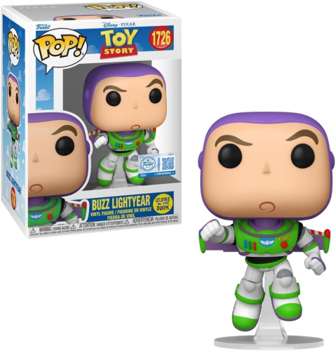 Buzz Lightyear Glows Toy Story #1726 - Produto Original