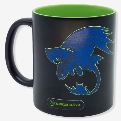 CANECA MAGIC 350ML FURIA DA NOITE Zona Criativa # - Produto Original