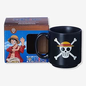CANECA MINI TINA 100ML LUFFY SKULL-One Piece-