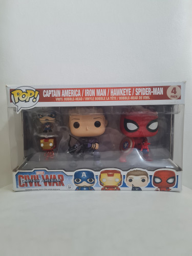 CAPTAIN AMERICA CIVIL WAR PACK Captain America: Civil War #4 - Produto Original