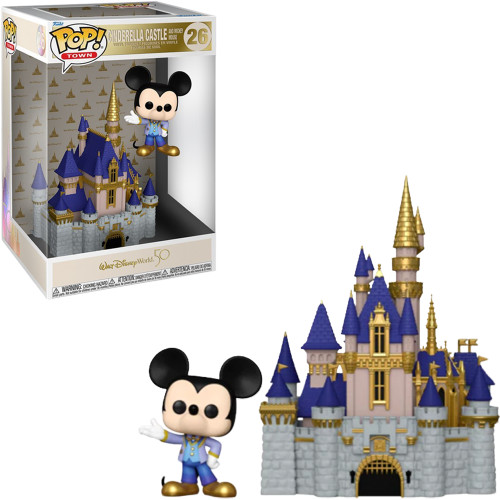 Funko Pop CINDERELLA CASTLE AND MICKEY MOUSE-Disney-26