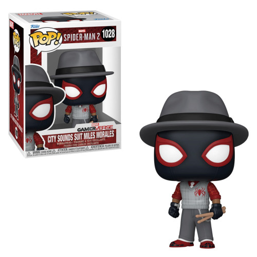 Funko Pop City Sounds Suit Miles Morales-Spider-man-1028