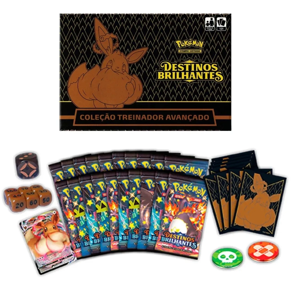 Coleção Treinador AvanÇado - Destinos Brilhantes - Pokemon - #