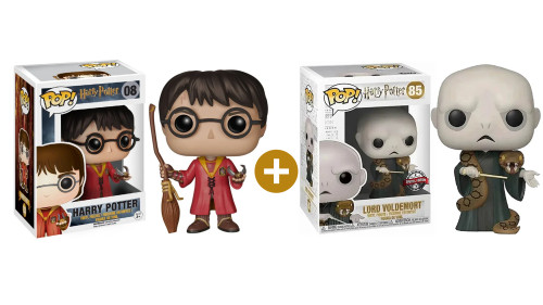 Combo Harry Potter + Lord Voldemort  + Brindes Harry Potter #08 - Produto Original