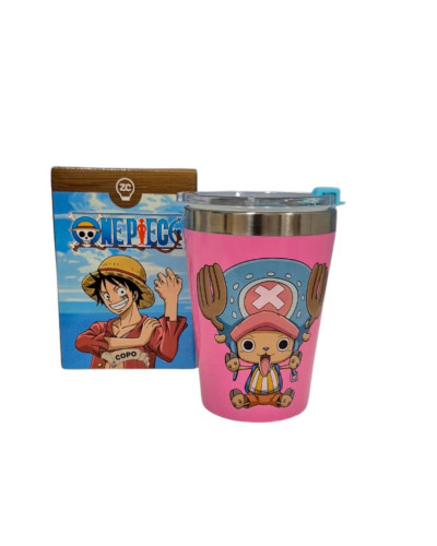 Copo Viagem Térmico 300ml One Piece- Tony Chopper Zona Criativa # - Produto Original