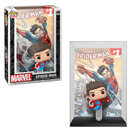 Funko Pop Covers: The Amazing Spider-man #1 - Spider-man-Spider-man-76084