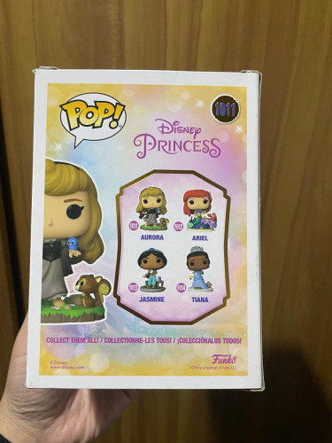 Caixa & Blister Funko Pop Disney Princess Aurora - Funko Pop Disney Princess - #1011