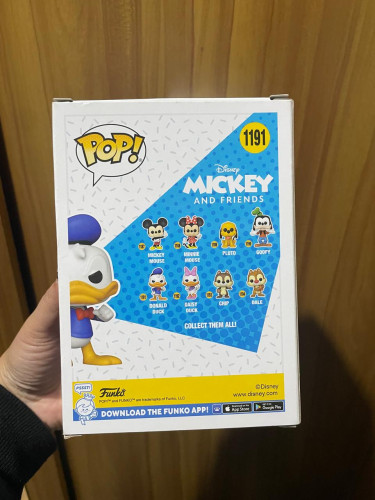 Caixa & Blister Funko Pop Michey and Friends Donald Duck - Funko Pop Mickey And Friends - #1191
