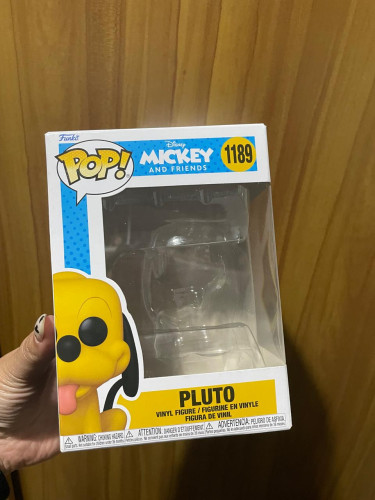 Caixa & Blister Funko Pop Michey and Friends Pluto-Funko Pop Mickey And Friends-1189