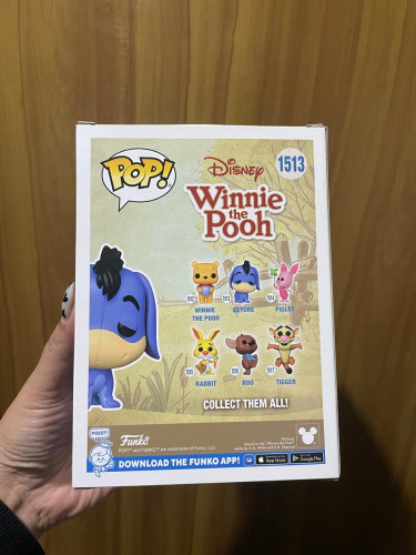 Caixa & Blister Funko Pop Winnie the Pooh Eeyore - Funko Pop Winnie The Pooh - #1513