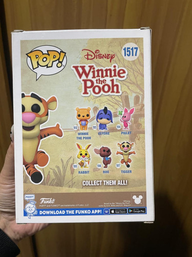 Caixa & Blister Funko Pop Winnie the Pooh Tigger - Funko Pop Winnie The Pooh - #1517