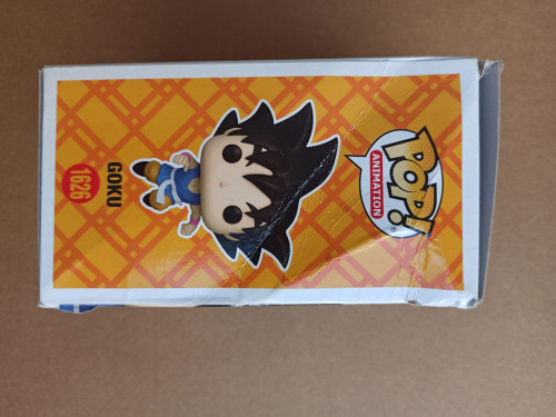 Caixa Danificada Olhe Fotos Funko Pop Dragon Ball Goku 1626 Original - Dragon Ball - #1626