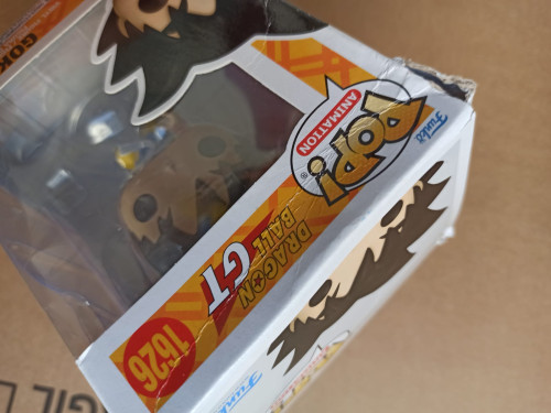 Caixa Danificada Olhe Fotos Funko Pop Dragon Ball Goku 1626 Original - Dragon Ball - #1626