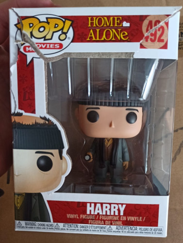 Caixa Danificada Olhe Fotos Funko Pop Esqueceram de Mim Harry 492-Esqueceram De Mim-492