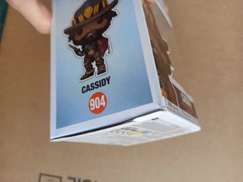 Caixa Danificada Olhe Fotos Funko Pop Games Overwatch Cassidy 904 - Overwatch - #904