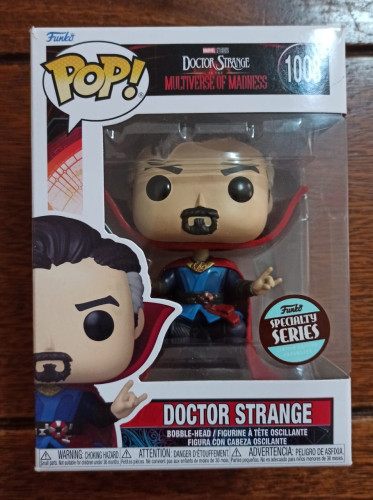 Caixa Danificada Olhe Fotos Funko Pop Marvel Doctor Strange Dr Estranho 1008-Marvel-1008