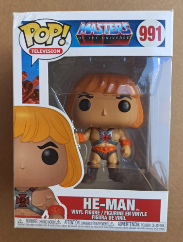 Caixa Danificada Olhe Fotos Funko Pop Master Of The Universe He Man 991-Masters Of The Universe-991