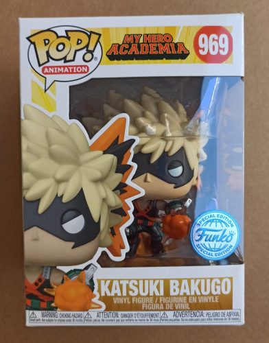 Caixa Danificada Olhe Fotos Funko Pop My Hero Academia Katsuki Bakugo 969-My Hero Academia-969