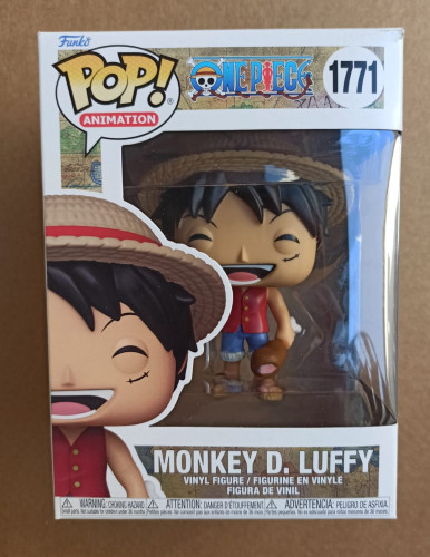 Caixa Danificada Olhe Fotos Funko Pop One Piece Monkey D Luffy 1771-One Piece-1771