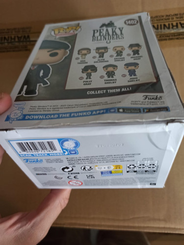 Caixa Danificada Olhe Fotos Funko Pop Peaky Blinders Thomas Shelby 1402 - Peaky Blinders - #1402