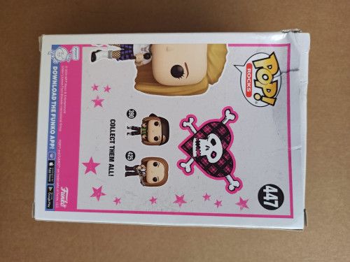Caixa Danificada Olhe Fotos Funko Pop Rocks Avril Lavigne 447 - Rocks - #447