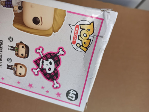 Caixa Danificada Olhe Fotos Funko Pop Rocks Avril Lavigne 447 - Rocks - #447