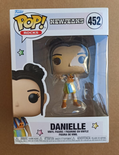 Caixa Danificada Olhe Fotos Funko Pop Rocks Kpop NewJeans Danielle 452-Rocks-452