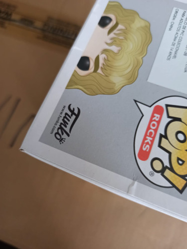 Caixa Danificada Olhe Fotos Funko Pop Rocks Metallica James Hetfield 57 - Rocks - #57