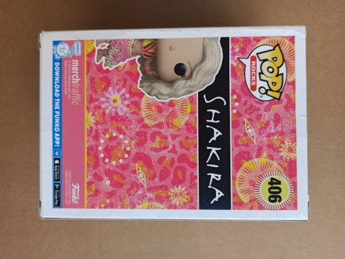 Caixa Danificada Olhe Fotos Funko Pop Rocks Shakira 406 Waka Waka - Rocks - #406