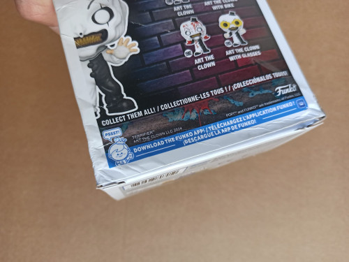 Caixa Danificada Olhe Fotos Funko Pop Terror Terrifier Art the Clown 1590 - Terror - #1590