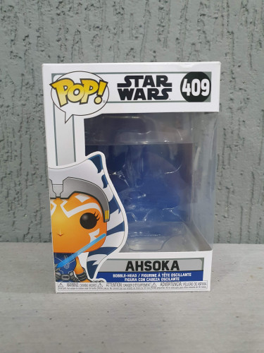 Caixa Funko Pop Original (com Blister) Ahsoka-Star Wars-409