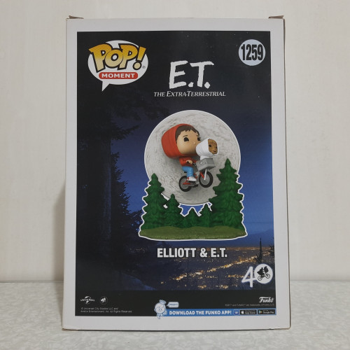 Caixa De Funko Elliott & E.t. - E.T. O Extraterrestre - #1259