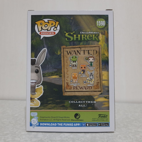 Caixa de Funko Pop Donkey - DreamWorks Shrek - #1598