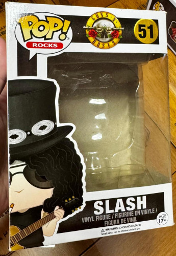 Caixa vazia - Slash Rocks - Guns N' Roses #51 - Produto Original