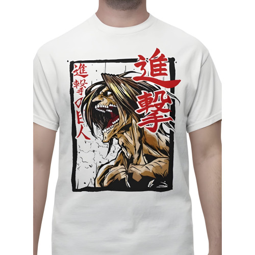 Camiseta Geek-Ataque Dos Titãs-