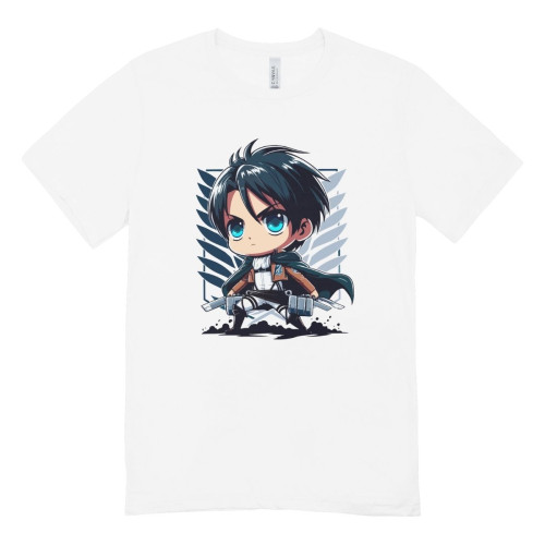 Camiseta Geek Anime – Tecido Poliéster Branca Animes # - Produto Original
