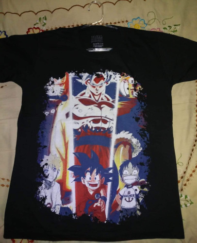 Camiseta Lendas do Shounen - Naruto, Dragon Ball e One Piece - #