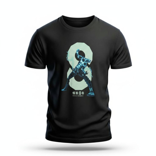 Camiseta Anime Kaiju Nº 8 (brilha No Escuro) Piticas Kaiju N° 8 # - Produto Original