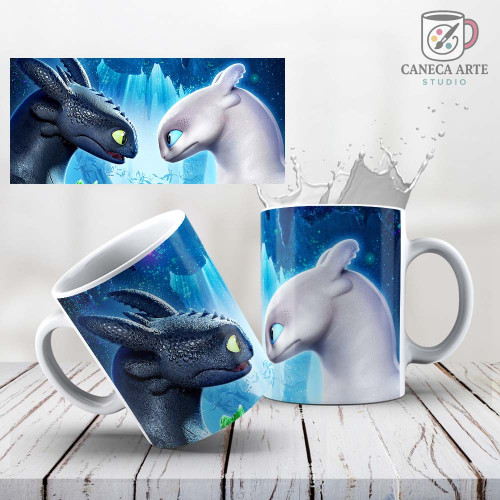 Caneca - Banguela e Fúria da Luz-Personalizado-