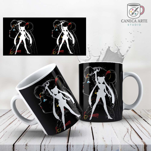 Caneca - Sailor Moon-Personalizado-