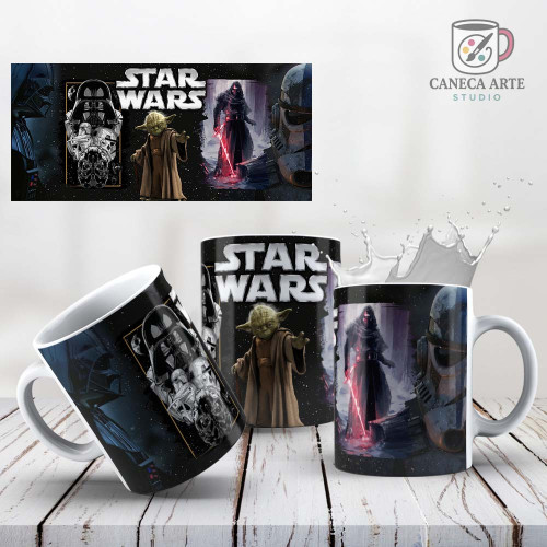 Caneca - Star Wars-Personalizado-
