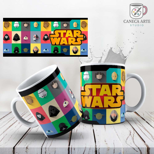 Caneca - Star Wars-Personalizado-