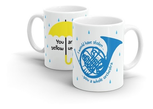 Caneca - Yellow Umbrella-How I Met Your Mother-