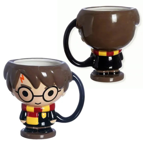 Caneca 3D Ornamento Harry Potter - Harry Potter - #