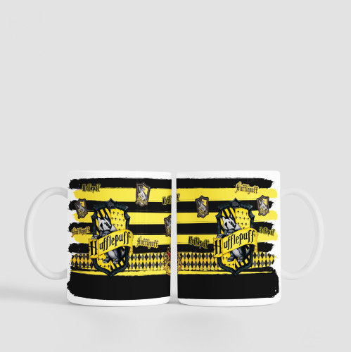 Caneca Casas Harry Potter | Lufa Lufa | Hufflepuff | 325ml-Harry Potter-