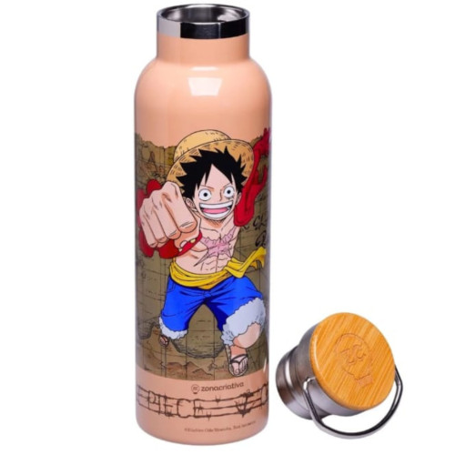 Caneca E Copo Garrafa Térmica Camp One Piece Luffy - One Piece - #