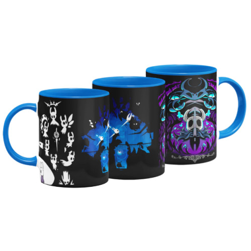 Caneca Gamer Hollow Knight Panorâmica Azul-Canecas-