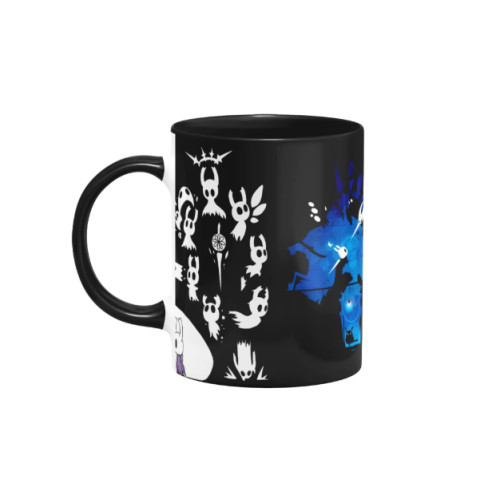 Caneca Gamer Hollow Knight Panorâmica Preta - Canecas - #