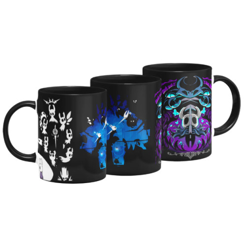 Caneca Gamer Hollow Knight Panorâmica Preta-Canecas-