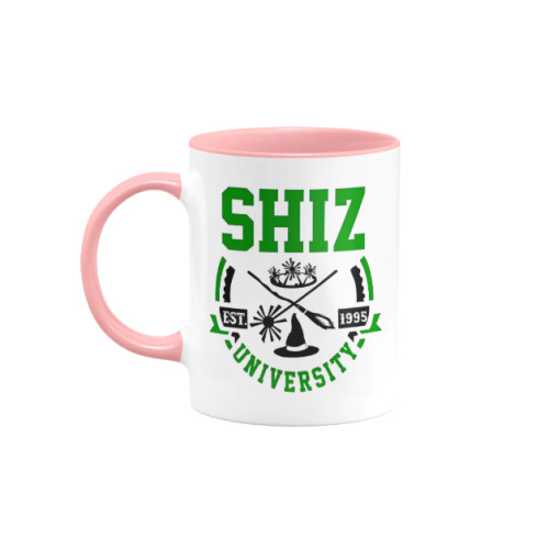 Caneca Geek Shiz University Wicked Rosa - Canecas - #